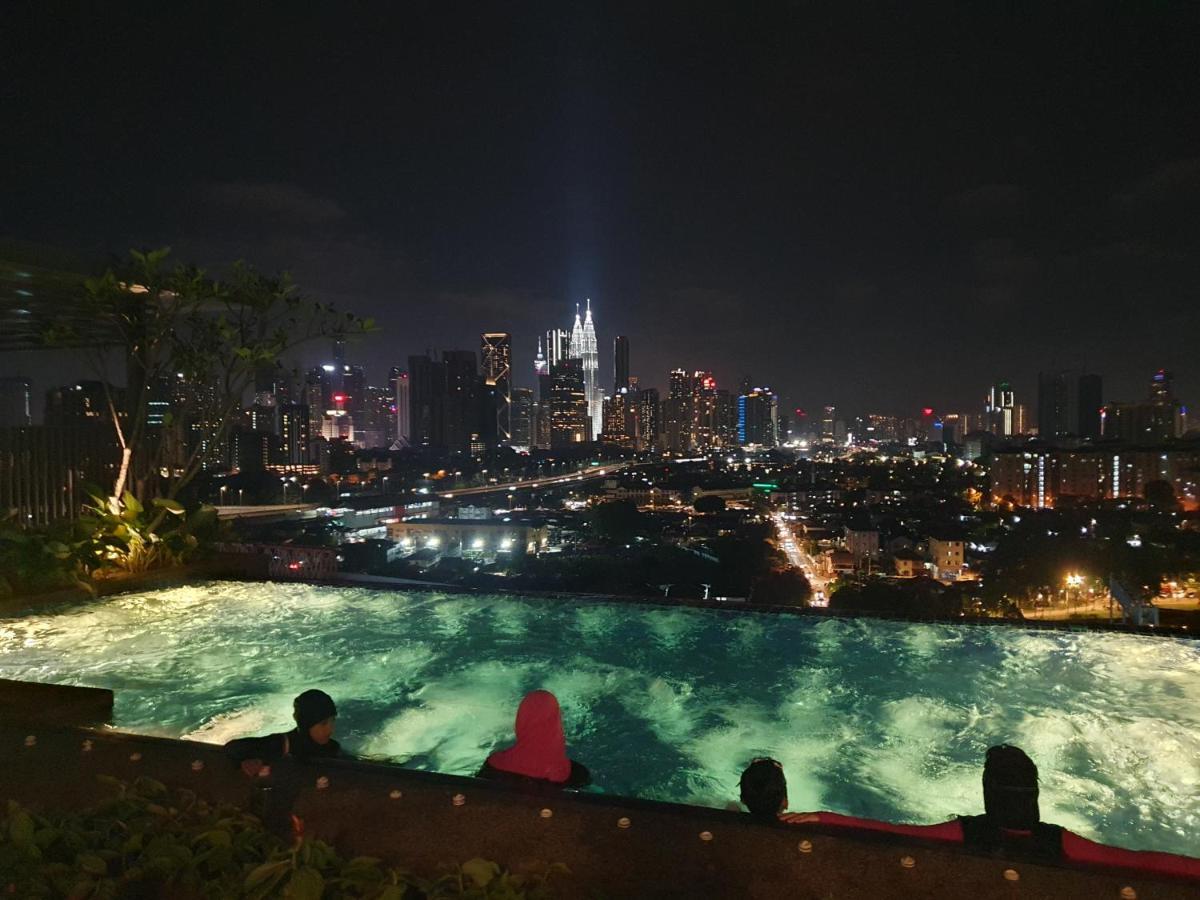 Studio Near Klcc And Lrt With Superb View Kuala Lumpur Eksteriør bilde